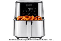 Kelebihan dan Kekurangan Air Fryer dari Bahan Stainless Steel